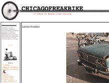 Tablet Screenshot of chicagofreakbike.org